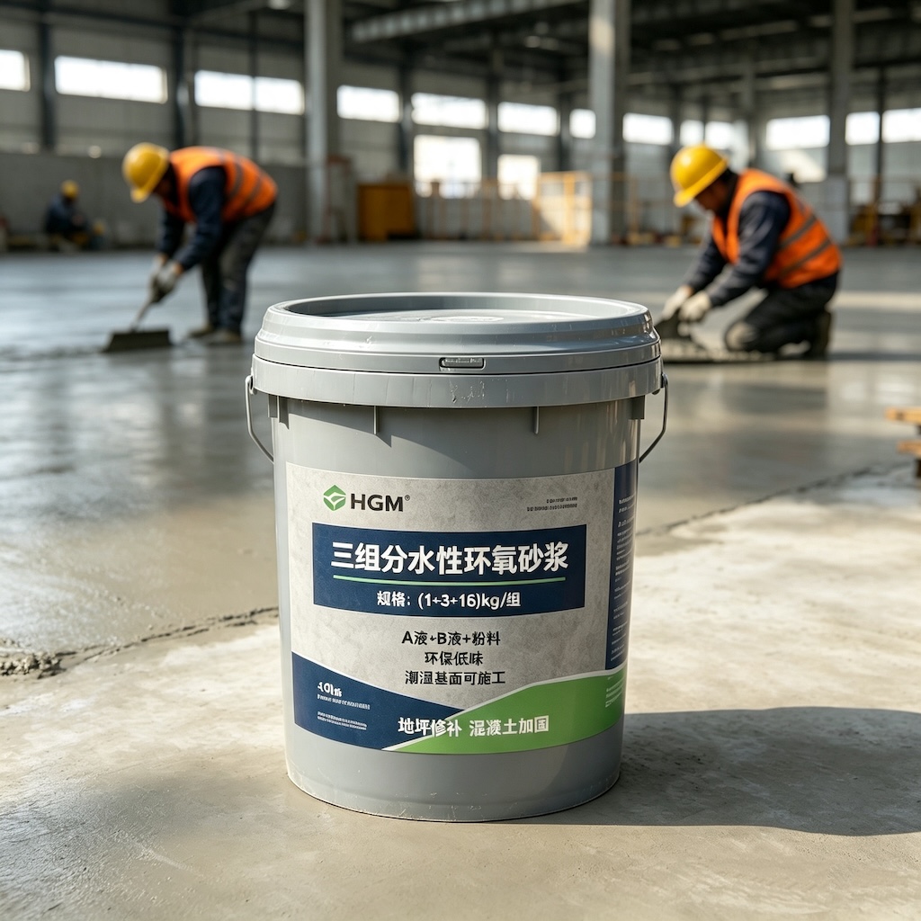 迁安三组份水性环氧砂浆